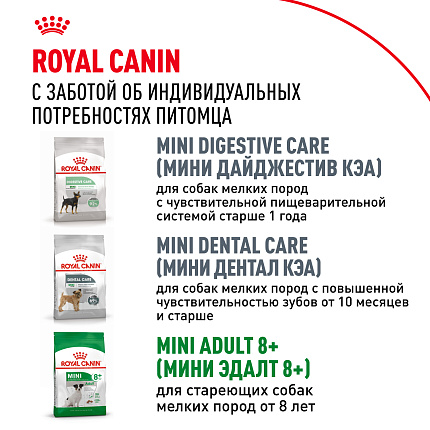 Cухой корм Royal Canin Mini Adult (МИНИ ЭДАЛТ) 2 кг